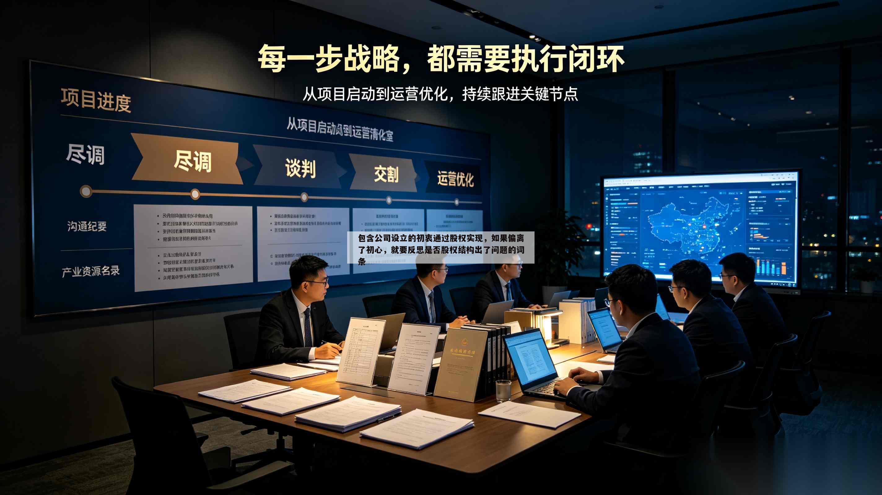 包含公司设立的初衷通过股权实现，如果偏离了初心，就要反思是否股权结构出了问题的词条-第1张图片-深圳中创商业咨询